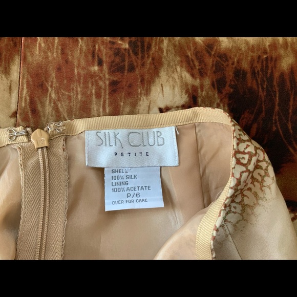 Animal Print silk lined skirts - Picture 8 of 13